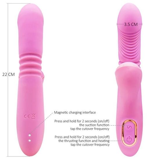 Rabbit Vibromasseurs Sex Toy Pour Femmes Gode Vibrant De Point G Avec