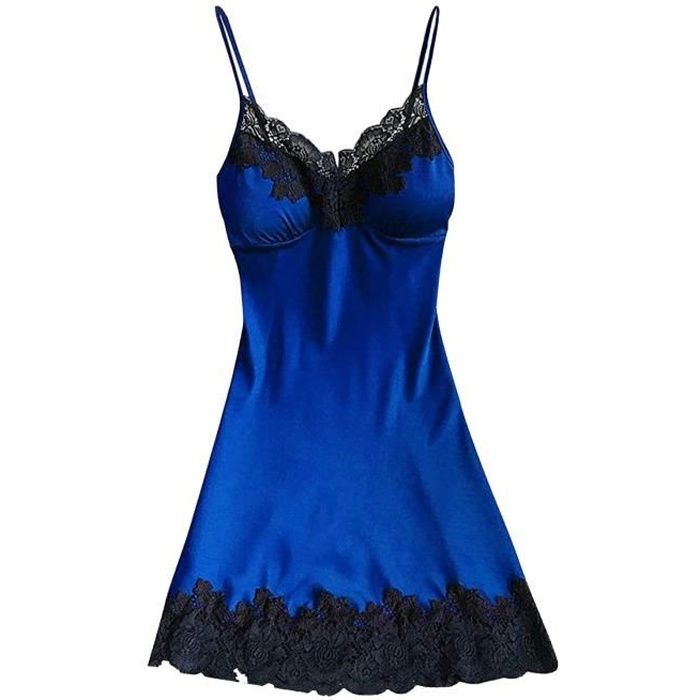 Femmes Sexy Dentelle Lingerie De Nuit Sous V Tements Robe Babydoll Robe