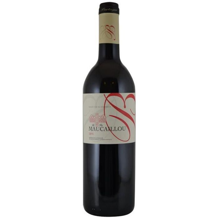 B par MAUCAILLOU 2015 Bordeaux Supérieur Vin Rouge