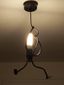 Suspension Lampadaire Humanoïde Originale - Double Ampoule E27 Sans Marque