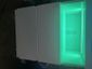 Table de Chevet - VASAGLE - 3 Tiroirs - Bande LED ulticolore Réglable