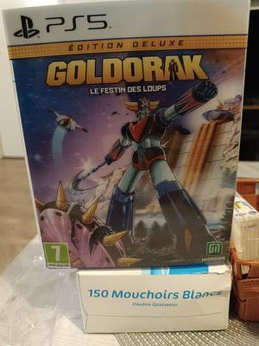 Jeu PS5 Goldorak : Le Festin Des Loups Édition Deluxe SteelBook - Neuf, Version Française