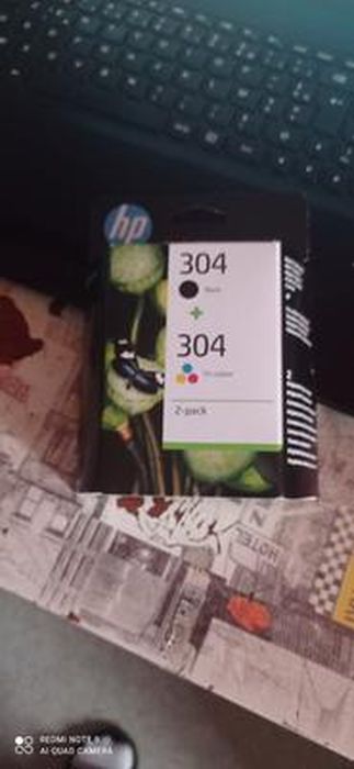 HP 304 Cartouche d'encre noire authentique (N9K06AE) pour HP