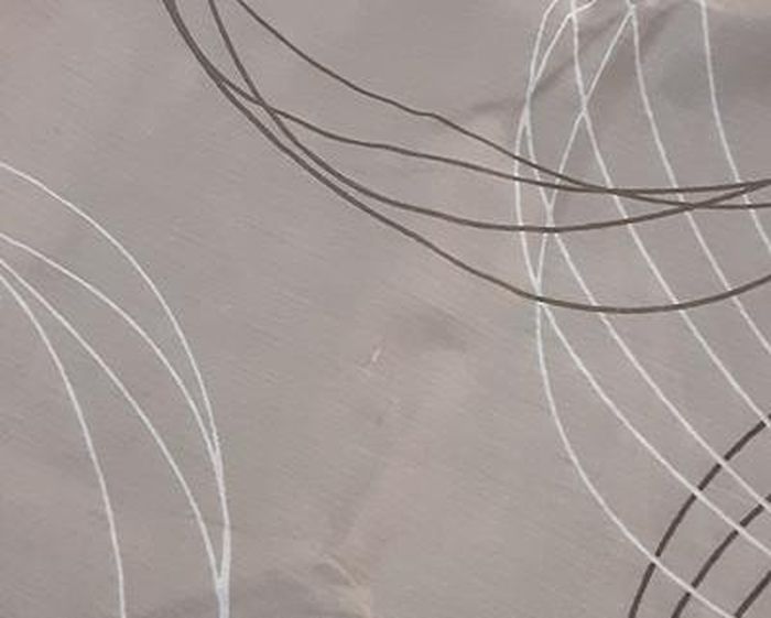Parure De Lit REVERSIBLE Lenny Taupe - Housse Couette 240x220cm + 2 Taies