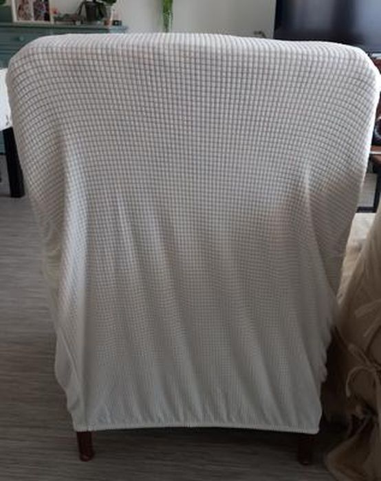 Housse Extensible Pour Fauteuil Club - Protection Lavable, élégante, Antidérapante - 1 Pièce