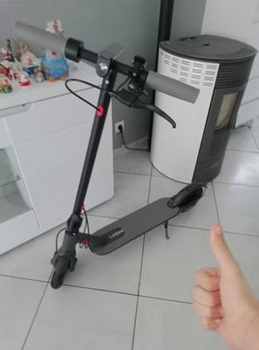 Trottinette Électrique IScooter F2 - 500W, 30km/h, Pliable, Panier - Noir