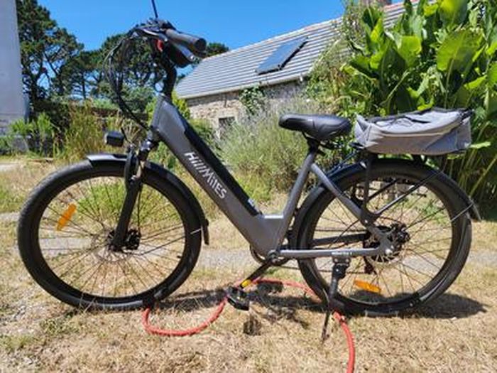 Vélo Électrique HillMiles Milecity 250W 36V 13AH - Autonomie 100KM - Vert