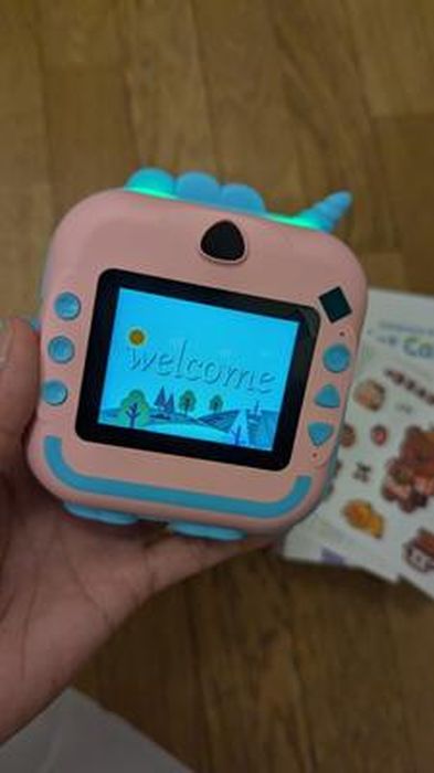 Appareil Photo Instantané Et Numérique Pour Enfants 3-12 Ans - AWANFI, écran, Impression Sans Encre, 1080P, 32 Go, Bluetooth