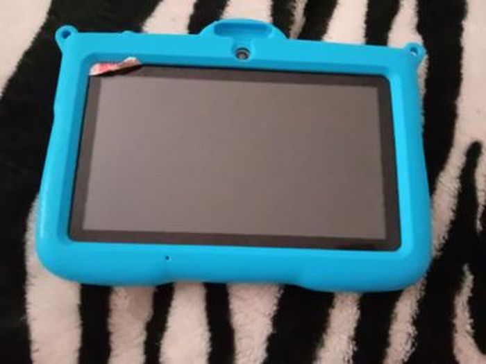 Tablette Enfant 7" Android 13 - 8Go RAM + 64Go - Octa-Core - Contrôle Parental - Coque Canard Antichoc - Cadeau - 12