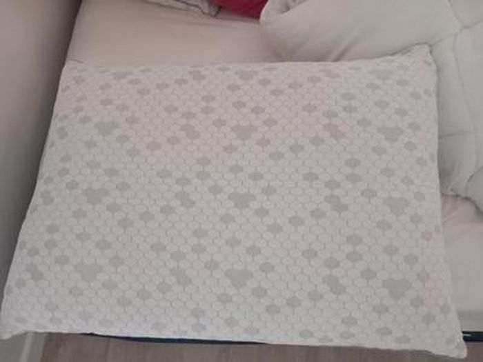 Oreiller Ergonomique Cervical, Oreiller Memoire Forme Bambou Rafraîchissant, Taie Amovible Et Oreiller Ergonomique Cervical, Oreiller Memoire Forme Bambou Rafraîchissant, Taie Amovible Et