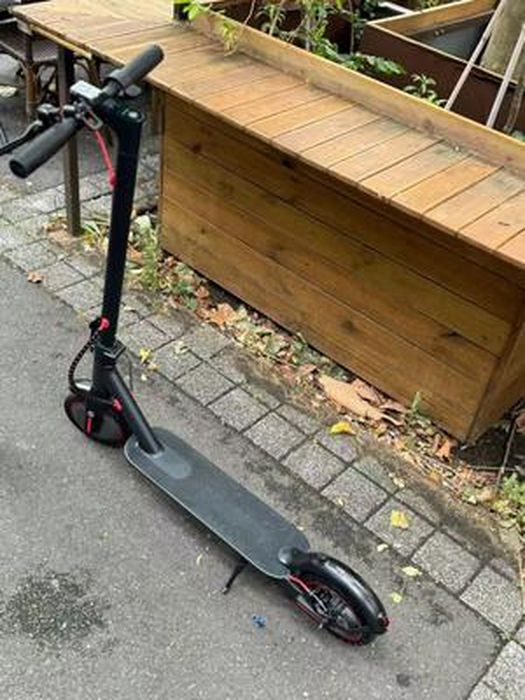 Trottinette électrique pliable en alliage (noir