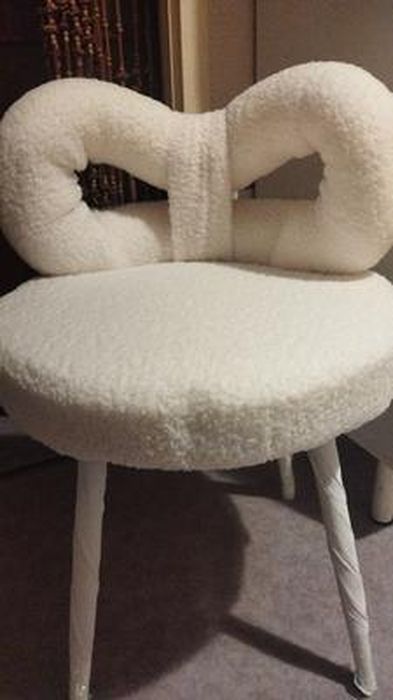 DUANY STORE Tabouret De Maquillage Pour Chambre à Coucher Avec Dossier En Nud Papillon Siege De Table Dappoint Avec Pieds En Metal Dore Coussin En Velours Pour Chambre De Fille DUANY STORE Tabouret De Maquillage Pour Chambre à Coucher Avec Dossier En Nud Papillon Siege De Table Dappoint Avec Pieds En Metal Dore Coussin En Velours Pour Chambre De Fille