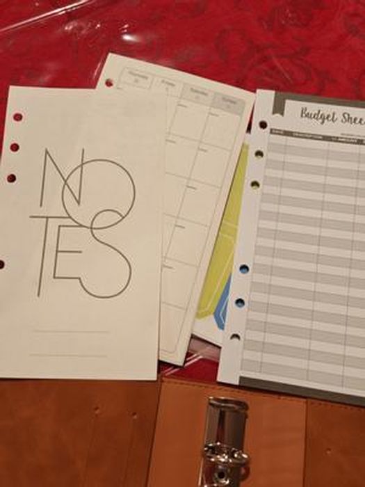 Classeur budget, 21 pages de garde enveloppes budget zip Format A6, enveloppe budgétaire personnalisable, défi français et tracker printemps - France