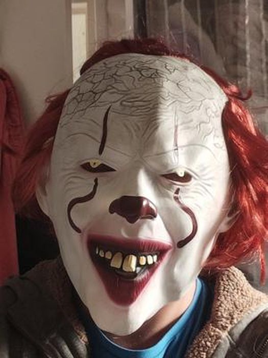 Masque D'Horreur Effrayant Pour Halloween Et Cosplay - En Latex Réaliste - Taille Universelle Pour Adultes Et Adolescents