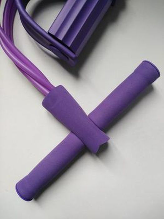 Bande Élastique De Résistance Violette 45-100 LBS – TPE Haute Élasticité, Antidérapant, Portable – Pour Musculation, Tractions, Yoga, Gymnastique Suédoise – Entraînement à Domicile Ou Salle
