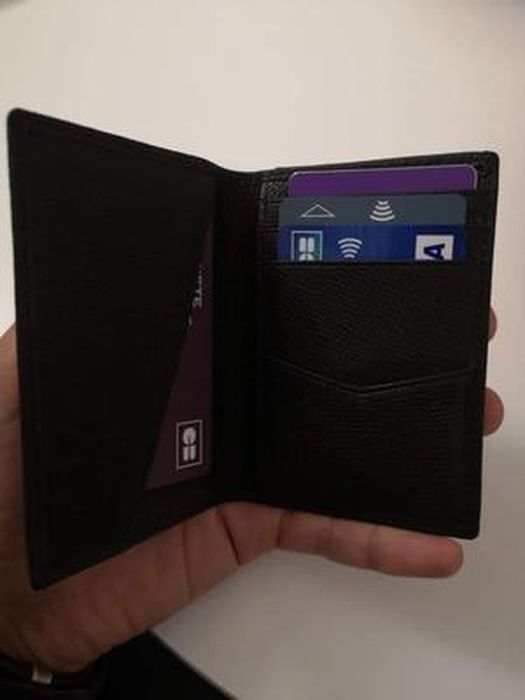 WeValley Porte Cartes de Crédit, RFID Blocage, Bifold Portefeuille Homme  Cuir Véritable, Rangement Carte de Crédit et Billets (Bleu 1) : :  Mode