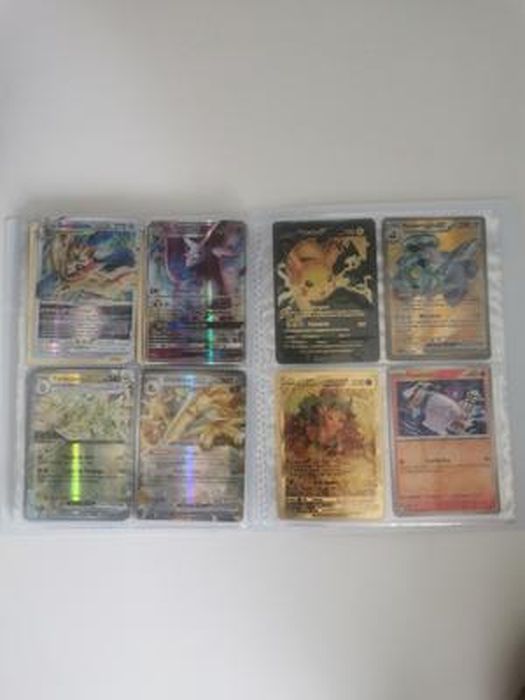 Classeur 240 Cartes à Collectionner – 30 Pages, Poches 6,6×9,4 Cm, Couverture Imprimée, Cadeau