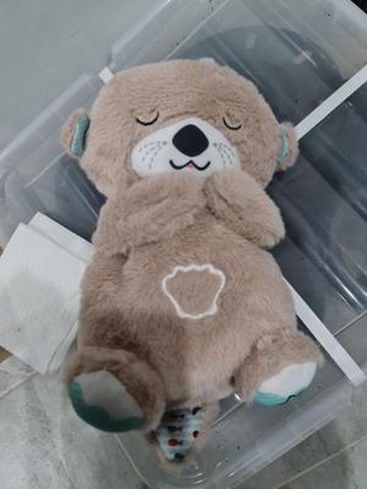 Peluche Respirante Loutre Ou Koala - Avec Musique Et Lumière - Pour Apaiser Et Endormir Les Enfants