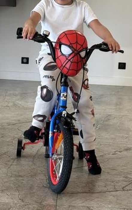 Vélo Enfant Gabby's Dollhouse 30.5cm - Cadre Acier, Stabilisateurs, Pneus Anti-Crevaison - Licence Officielle