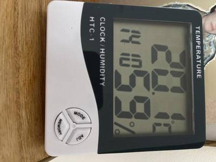 NEUF Thermo-hygromètre Électronique,avec écran LCD, commutateur