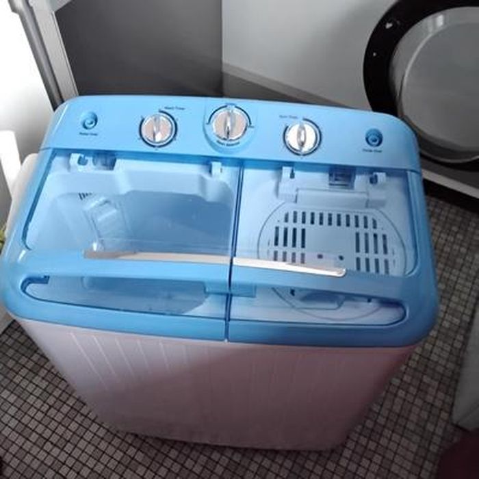Mini Machine à laver Camping 3,5 kg Linge Normal Fin Essorage Voyage