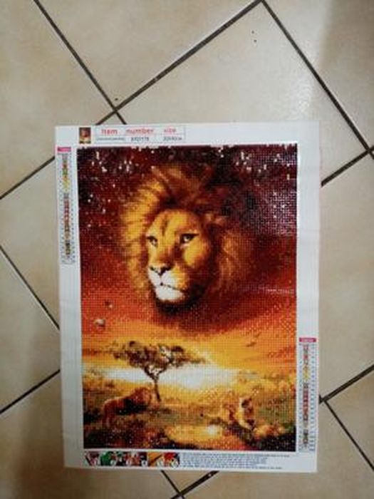 2 Pièces 5D Diamond Painting Complet Dessin Noël, DIY Broderie Diamant