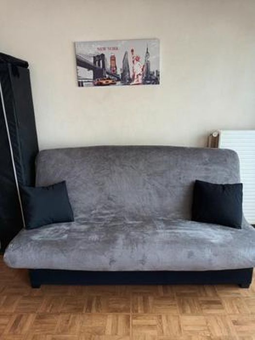 Housse Canapé FAVERTI® Housse De Canapé Lit Clic-clac 3 Places De 160 à 200 Cm Housse Clic Clac