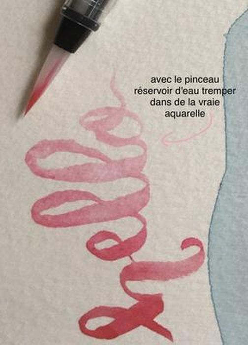 Feutres Pinceaux， Lot de 20 Stylos Aquarelle avec Pointe en Nylon Flexible  pour Livres de Coloriage, Calligraphie, Dessin, écriture