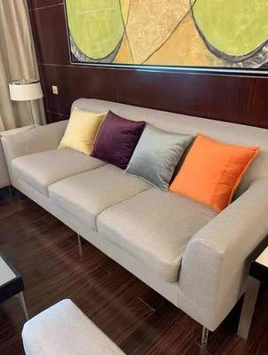 Housses De Coussin Décoratives 40x40 Cm Chenille – Lot De 2, Marron/beige, Fermeture éclair Invisible, Lavable - 5