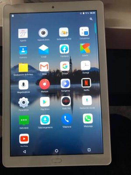Tablette à écran tactile Android 10.95 pouces, batterie 12/13 8000
