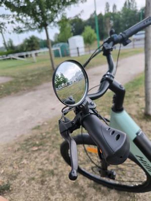 Rétroviseurs de vélo Rétroviseurs VTT miroir convexe Avertissement Rétroviseurs de vélo Rétroviseurs VTT miroir convexe Avertissement