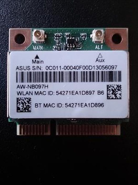 Carte Réseau Sans Fil, Carte Réseau Wi-FI Mini PCI-E 2.4G - 5Ghz