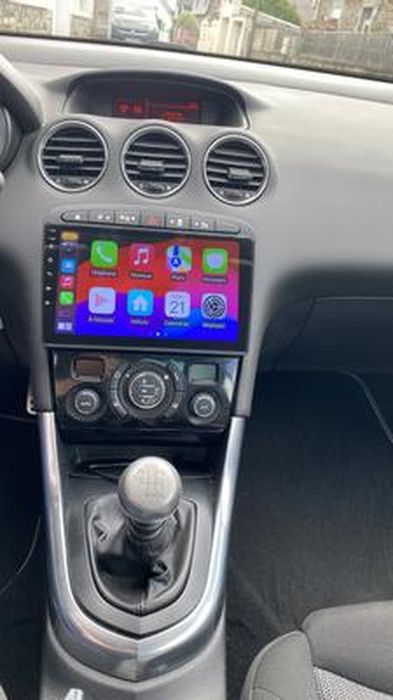 AWESAFE 4G Autoradio Android 13 Pour Peugeot 206 (2002-2010) 6Go+128Go Avec 7'' Écran Tactile