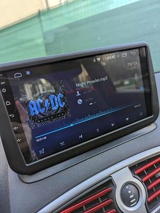 DEHIWI Android 12 Autoradio 9 Pouces Écran Tactile Auto Radio Bluetooth  Voiture avec Carplay/4G/Wifi/FM/GPS/SWC/RDS Radio pour Renault Clio 3