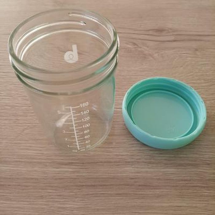 Pots De Conservation En Verre 4 X 100 Ml 4 X 220 Ml De Babymoov