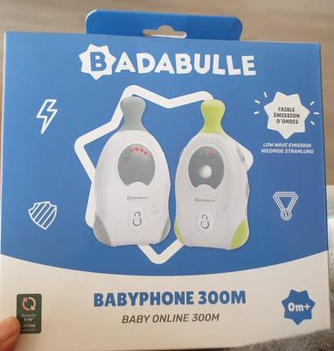 Ecoute bébé BADABULLE Baby Online 300 mètres - B014004 Pas Cher