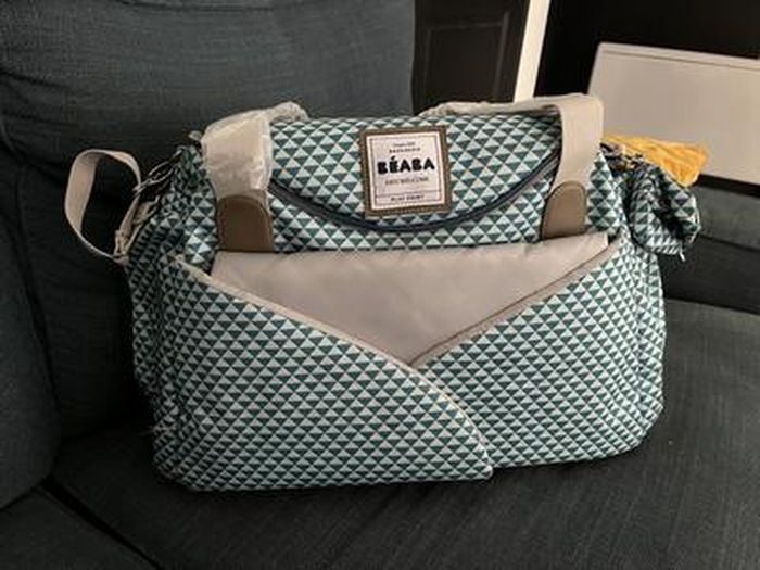 Sac à langer sydney 2 PLAY PRINT Grey BEABA, Vente en ligne de Sac