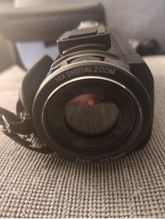 Caméscope FHD 1080P 36MP - Écran Rotatif 3'' IPS, Zoom 16x, Nuit IR | Parfait Pour Vlog YouTube & Appels Vidéo