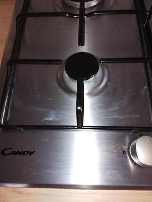 Plaque de cuisson CANDY 5 Feux INOX CPG75SWGX / CHG74WX - Electro Chaabani  vente electromenager