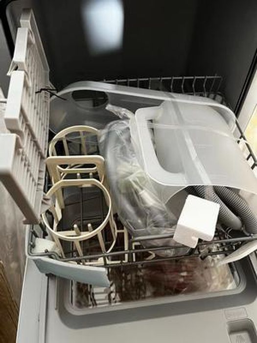 Comfee Mini Lave-vaisselle mini plus pose libre TD305-W L42cm 58db avec 3  couverts 8 programmes Commande tactile Blanc
