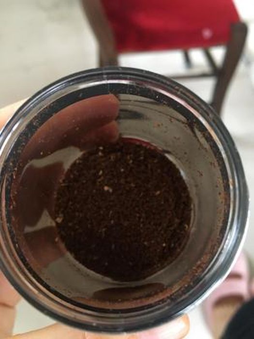 CONQUECO Moulin à café à cône manuel : degré de broyage externe réglable -  Moulin à main en acier inoxydable et en forme de cône - Capacité max. 40 g  : : Maison