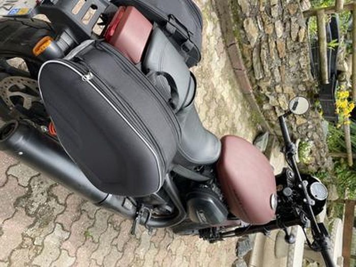 Sacoches Moto Latérales Cavaliere 36L-58L Extensibles - Noir, Compatibles Sportives
