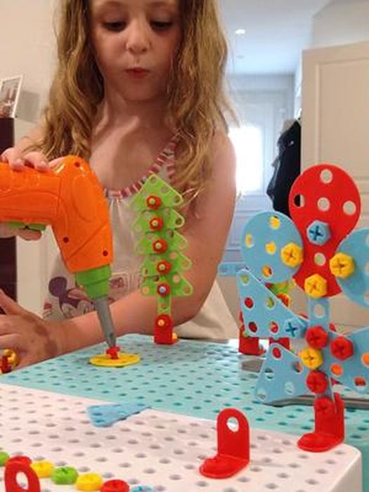 Jeu de Construction Enfant - Mosaique Puzzle 3D 276pcs - Jouet Perceuse  Electrique - Garcon Fille 3 4 5 6 Ans - Cdiscount Jeux - Jouets
