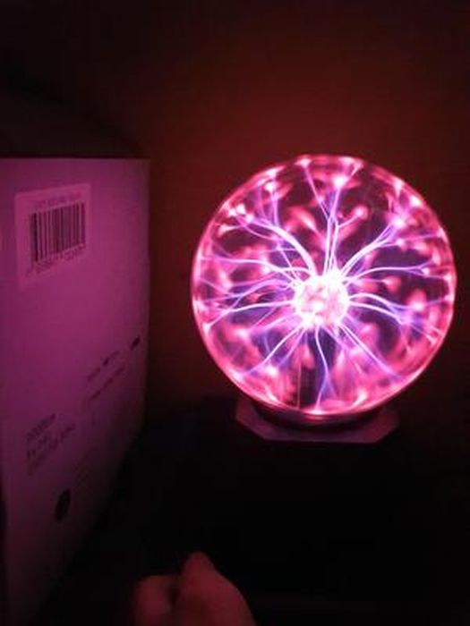 Partner Jouet - SOLDUN70275 - Décoration - Boule Plasma - 20 cm :  : Luminaires et Éclairage