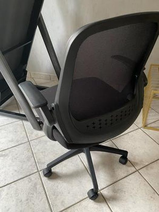 CDAV ]Chaise de bureau ergonomique Durrafy avec dossier en maille