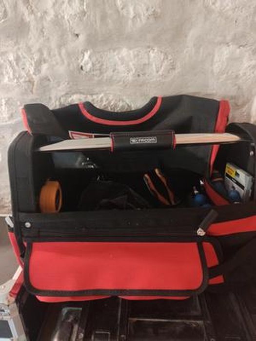 Sac à outils textile compact, modèle 14, avec sélection - FRANCE