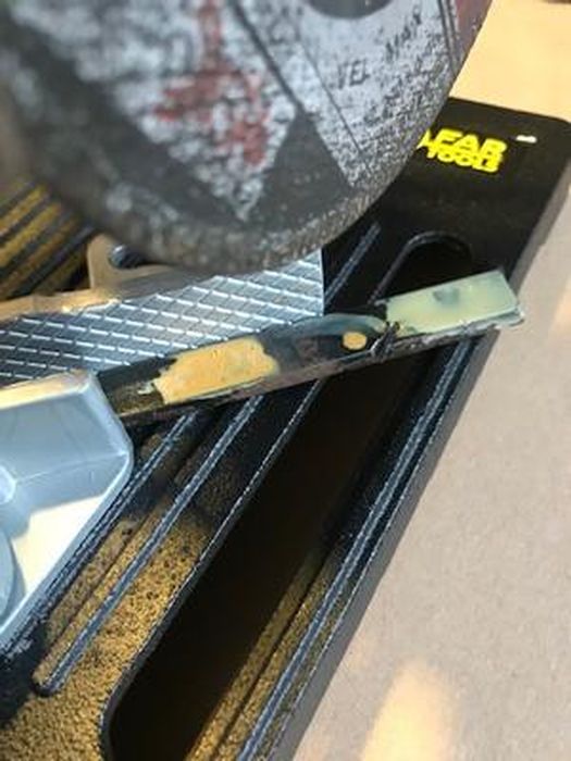 Support Meuleuse D'Angle Fartools 115-125mm - Pour Tronçonnage Stationnaire - Acier Et Aluminium - Étau Rapide
