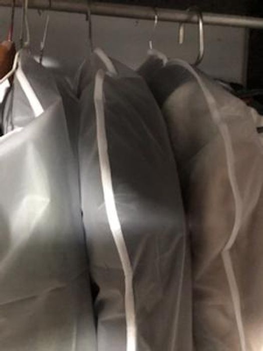 Lot De 6 Housses Vêtements à Suspendre 100x60 Cm - PEVA Imperméable, Fenêtre Transparente, Antipoussière - 7