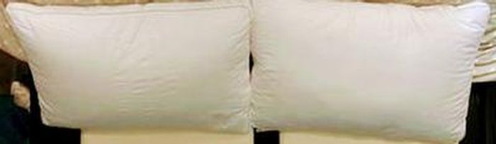 Lot De 2 Coussins Mémoire Forme 70x50cm - Oreiller Anti-Acariens Anti-Transpiration - FitYo