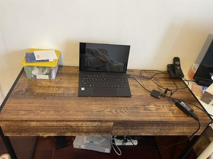 Bureau - Industriële Werktafel - Vintage Tafel - Bureaus - Industrieel